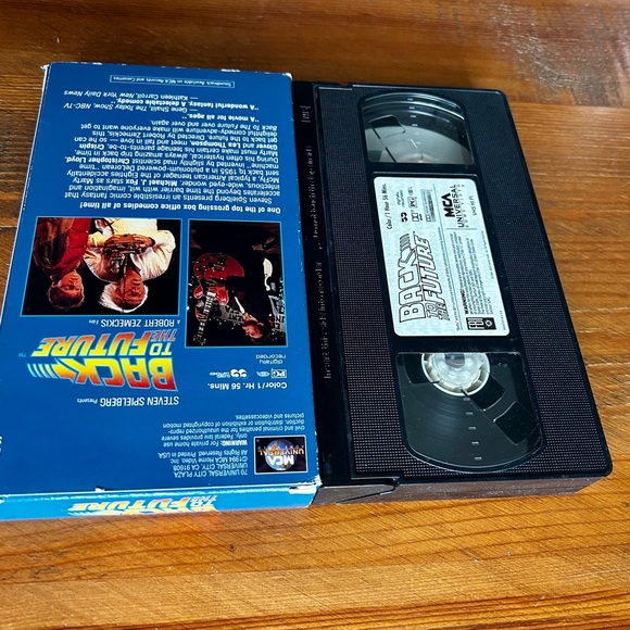 Back to the Future 1994 VHS Tape - Picture 5 of 9